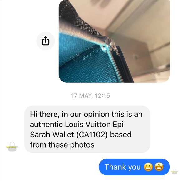 Louis Vuitton Black Epi Leather Wallet - Picture 12 of 12